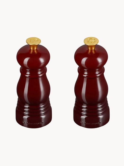 Creuset Salt and Pepper Mills with Ceramic Grinder, Set of 2