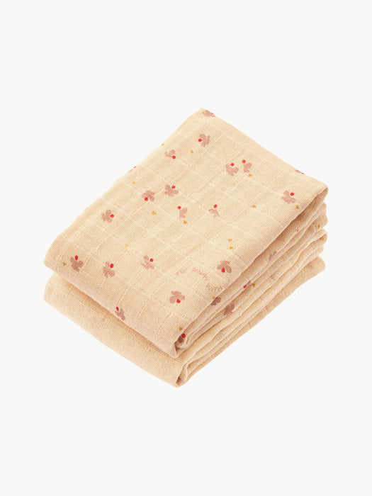 Lewis Organic Cotton Muslin Cloths, Set of 2