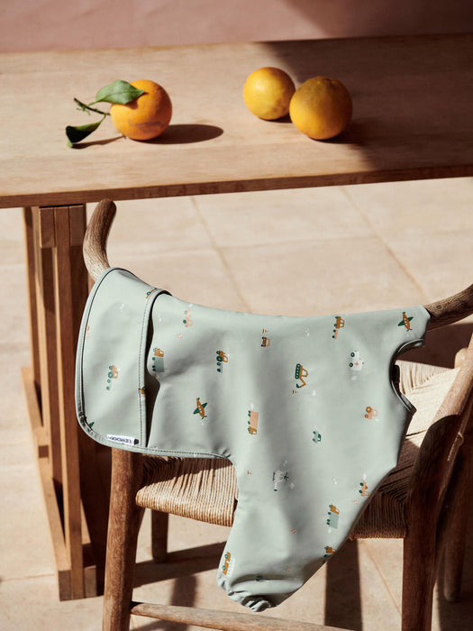 Merle Bib with Sleeves