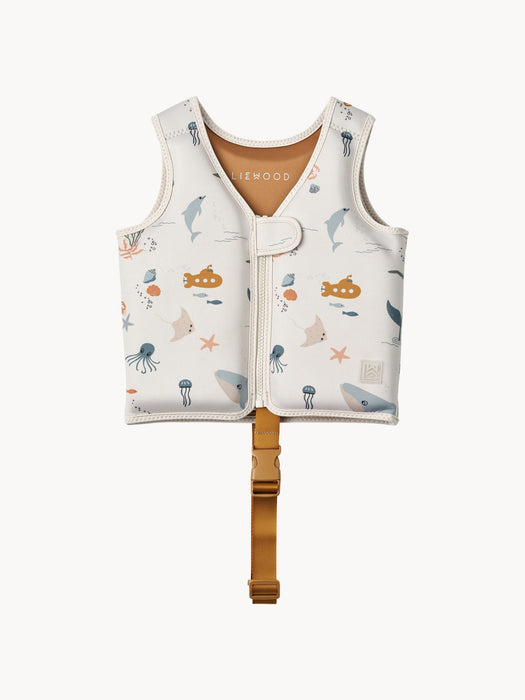 Kids Swim Vest Dove in various sizes