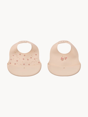Ember Silicone Bibs, Set of 2