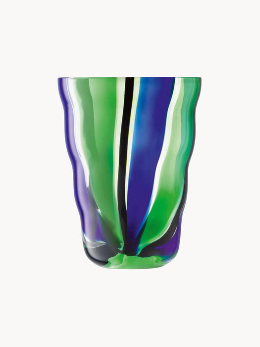 Mouth-Blown Tumblers Folk Set of 2