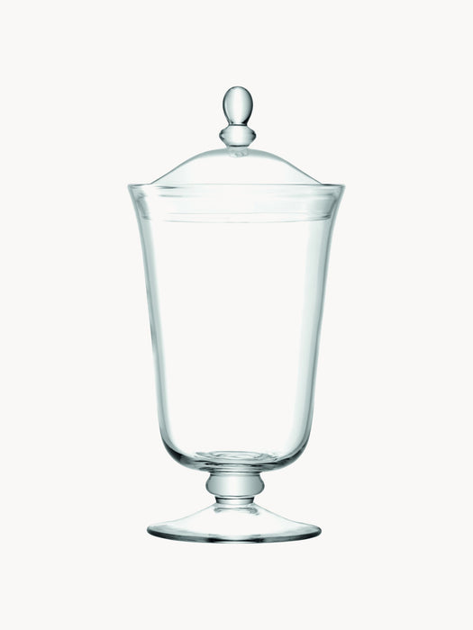 Mouth-Blown Glass Storage Serve