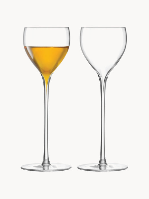 Mouth-Blown Liqueur Glasses Savoy Set of 2