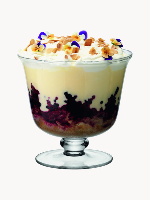 Mouth-Blown Glass Bowl Serve