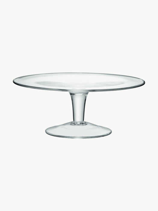 Mouth-Blown Glass Cake Stand Serve