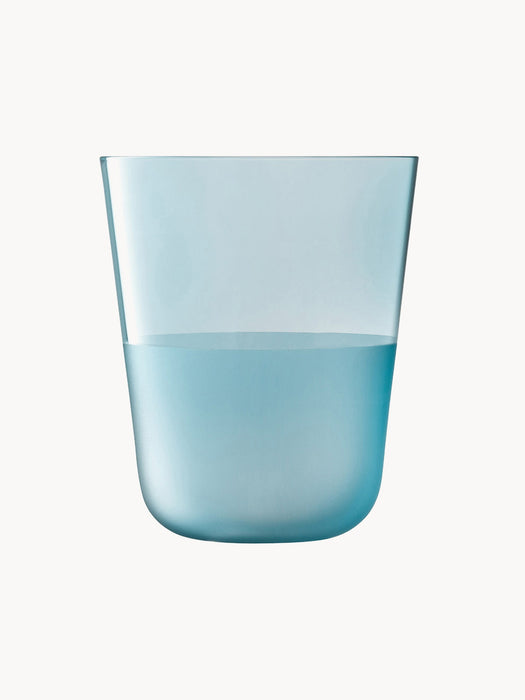 Hand-Painted Tumblers Arc Contrast Set of 2
