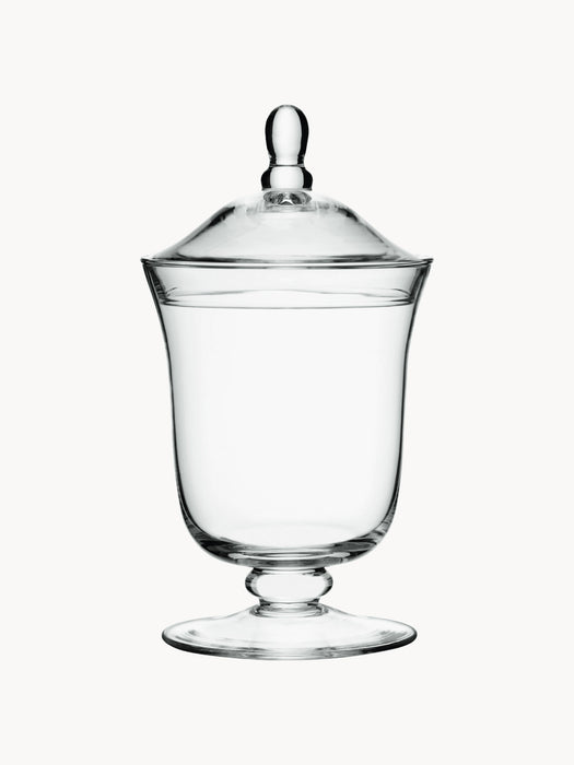 Mouth-Blown Glass Storage Serve