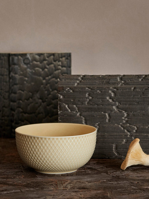 Small Porcelain Bowl Rhombe Earth