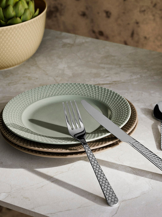 Porcelain Breakfast Plate Rhombe Earth