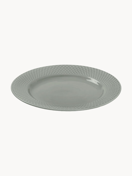 Porcelain Breakfast Plate Rhombe Earth