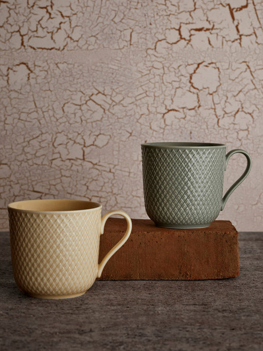 Porcelain Mug Rhombe Earth