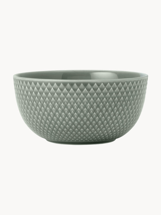Small Porcelain Bowl Rhombe Earth