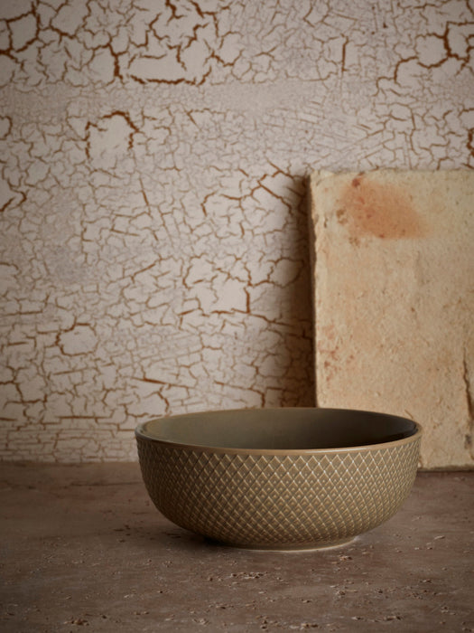 Porcelain Bowl Rhombe Earth