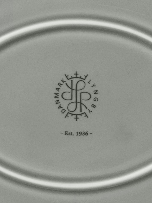 Porcelain Serving Plate Rhombe Earth