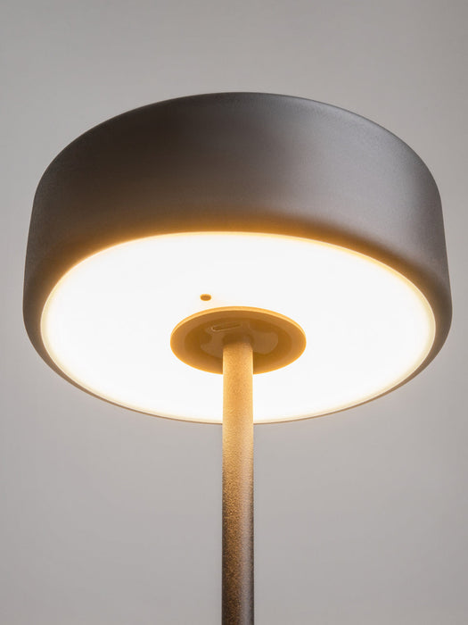 Small Dimmable LED Metal Table Lamp AI Collaboration
