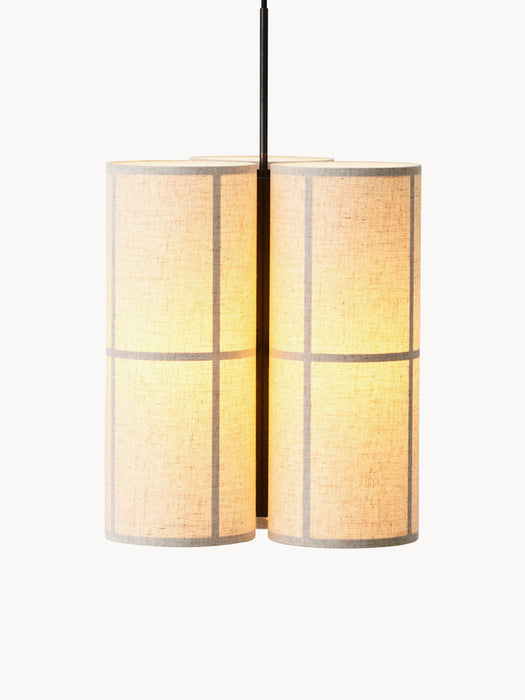 Handmade Linen Cluster Pendant Light Hashira