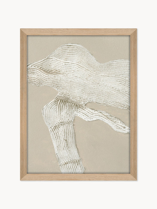 Hand-Painted Framed Canvas Art Shape 1