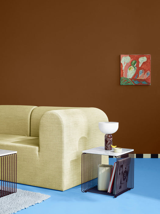 Panton Wire Single Marble Top Panel for Modular Shelf System, W 35 cm