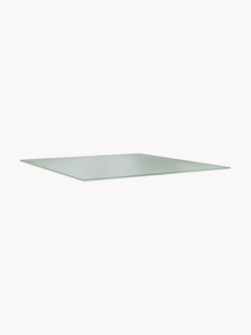Panton Wire Single Glass Top Panel for Modular Shelf System, W 35 cm