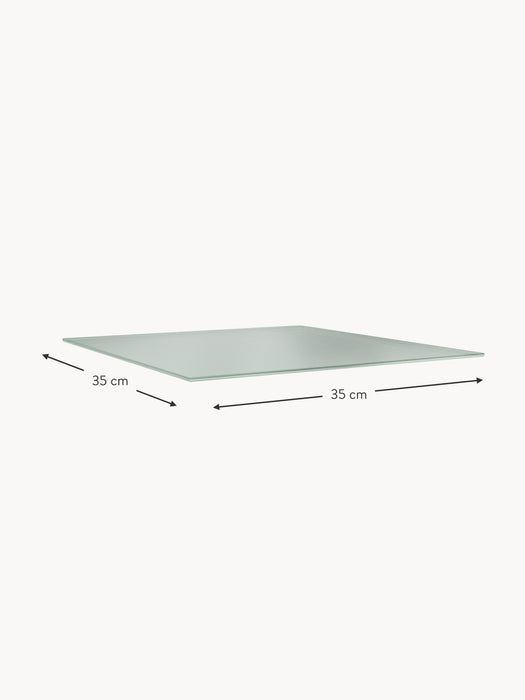 Glass Top Panel Panton Wire Single for Modular Shelf System W 35 cm