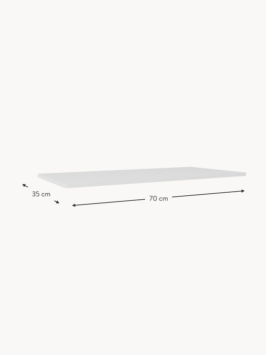 Top Panel Panton Wire Extended for Modular Shelf System W 70 cm