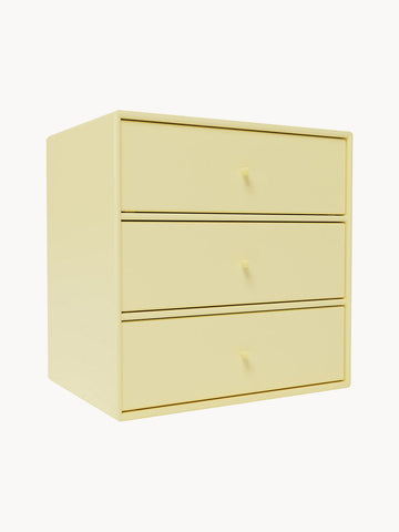 Mini 1007 Module Montana with Drawers for Modular Shelf System