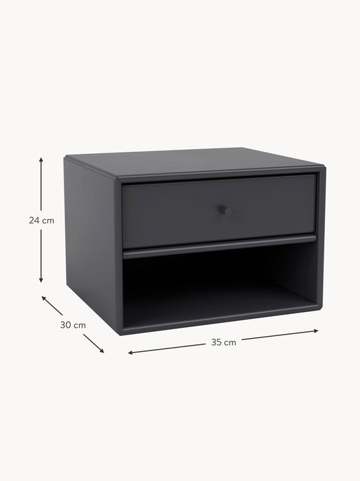 Wall Bedside Table Dash with Drawer