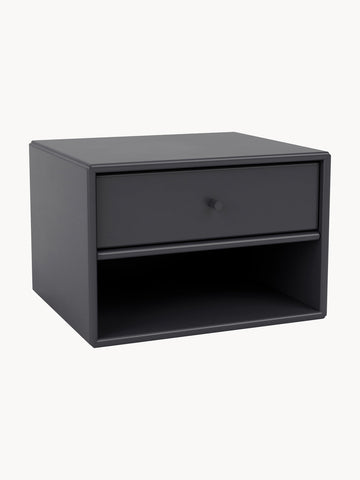 Dash Wall Bedside Table with Drawer