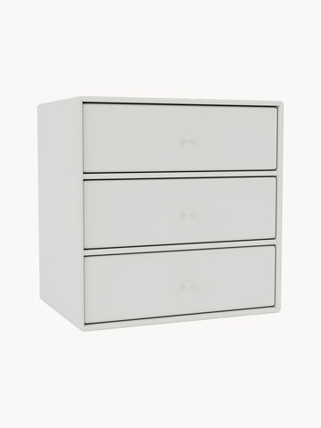 Mini 1007 Module Montana with Drawers for Modular Shelf System
