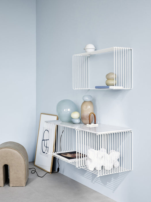 Panton Wire Single Module for Modular Shelf System, W 35 cm