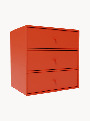 Mini 1007 Module Montana with Drawers for Modular Shelf System