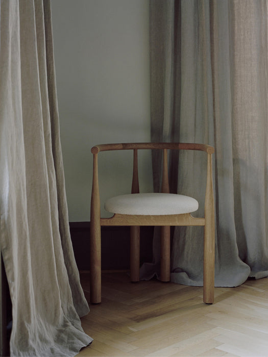 Oak Wood Armchair Bukowski
