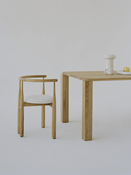 Bukowski Oak Wood Armchair