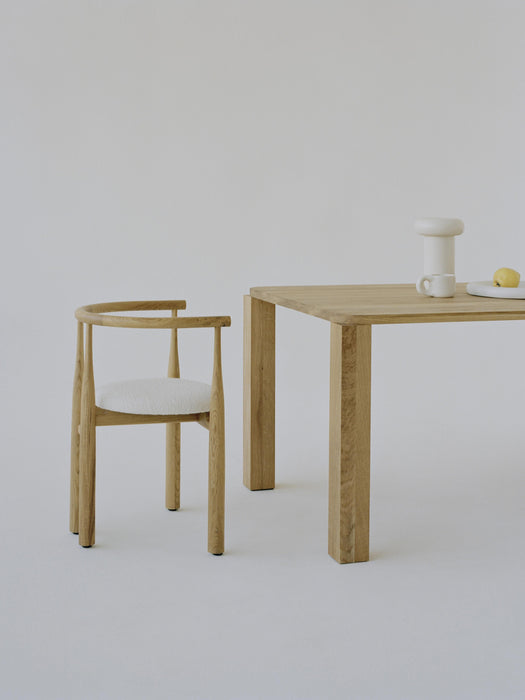 Oak Wood Armchair Bukowski