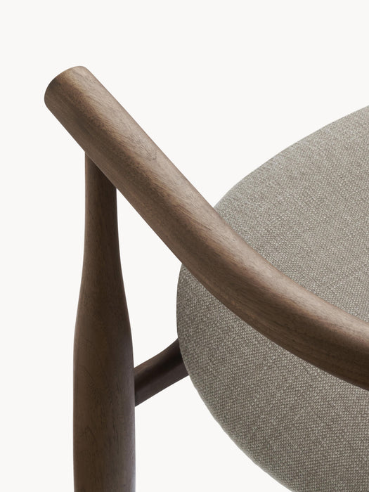 Walnut Wood Armchair Bukowski