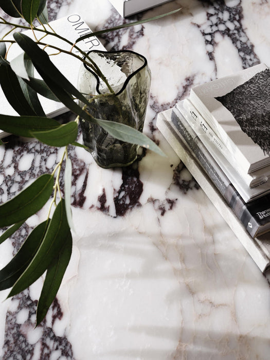 Florence Dining Table with Marble Table Top, Ã 145 cm