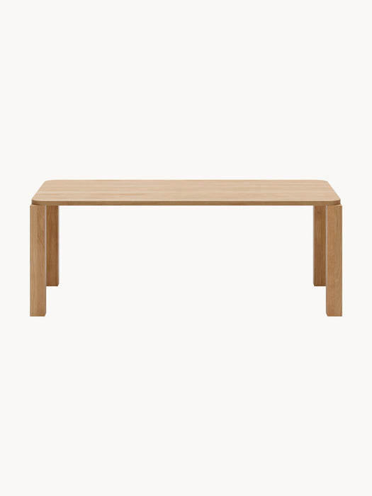 Atlas Oak Wood Dining Table, Various Sizes