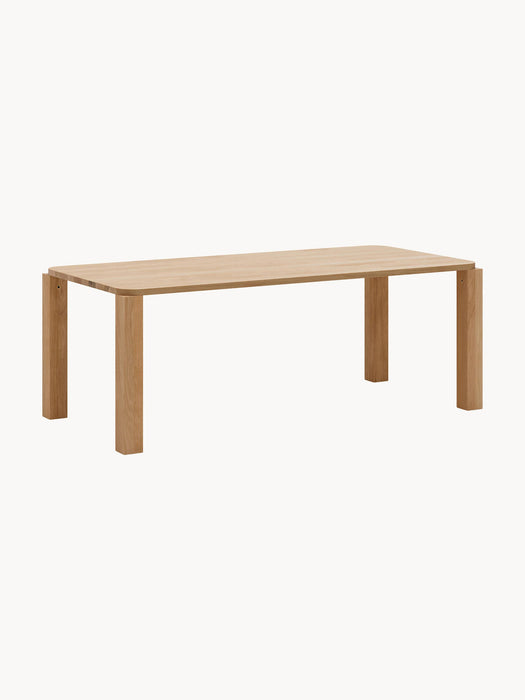 Atlas Oak Wood Dining Table, Various Sizes