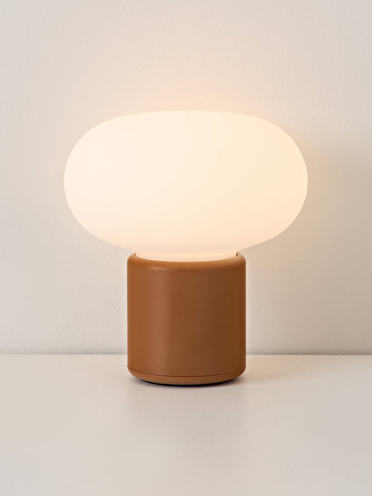Karl-Johan Small Portable Table Lamp, Dimmable