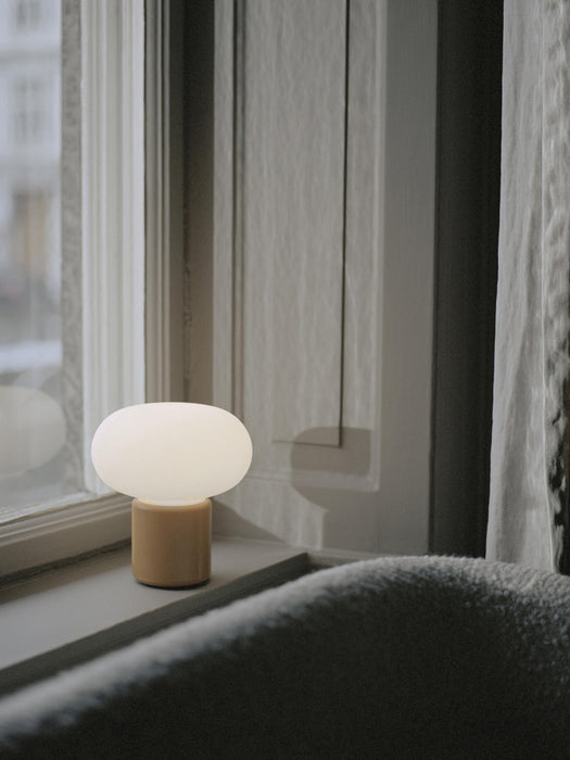 Karl-Johan Small Portable Table Lamp, Dimmable