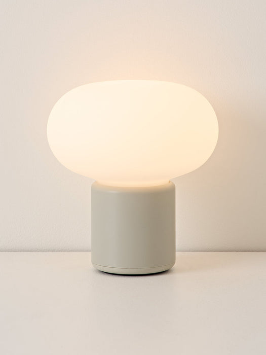 Karl-Johan Small Portable Table Lamp, Dimmable