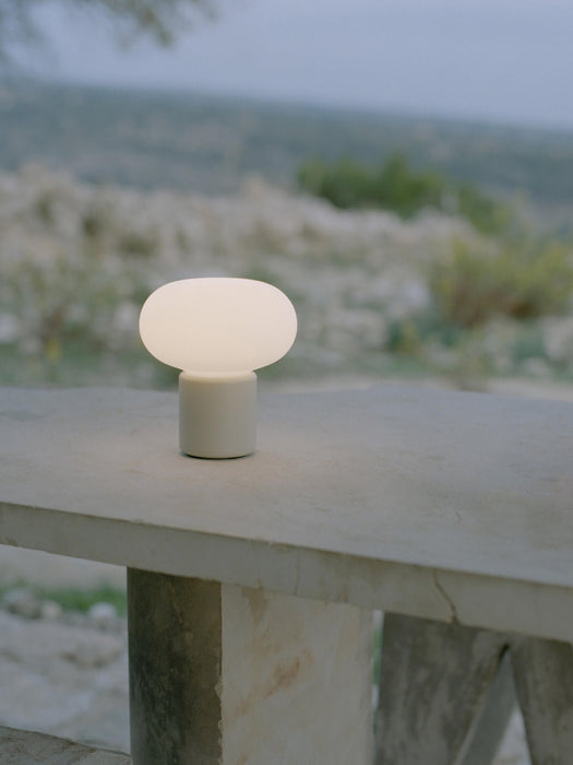 Karl-Johan Small Portable Table Lamp, Dimmable
