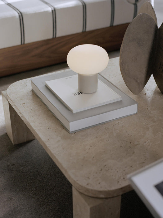 Karl-Johan Small Portable Table Lamp, Dimmable