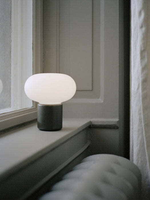 Karl-Johan Small Portable Table Lamp, Dimmable