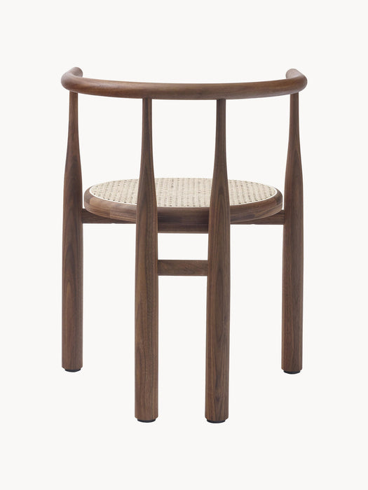 Bukowski Walnut Wood Armchair