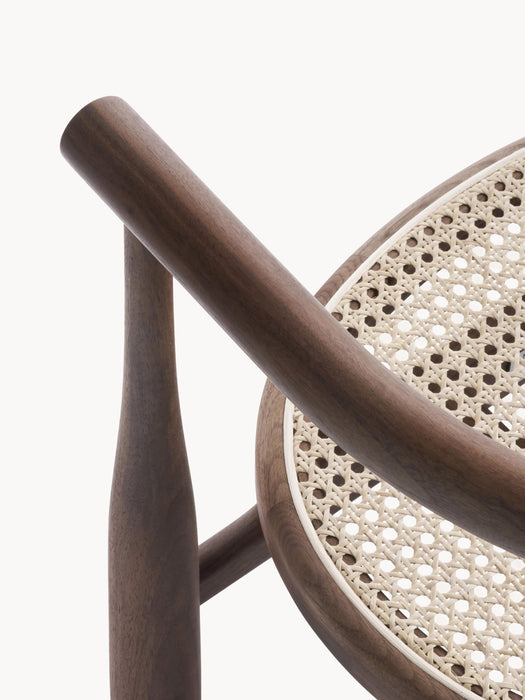 Walnut Wood Armchair Bukowski