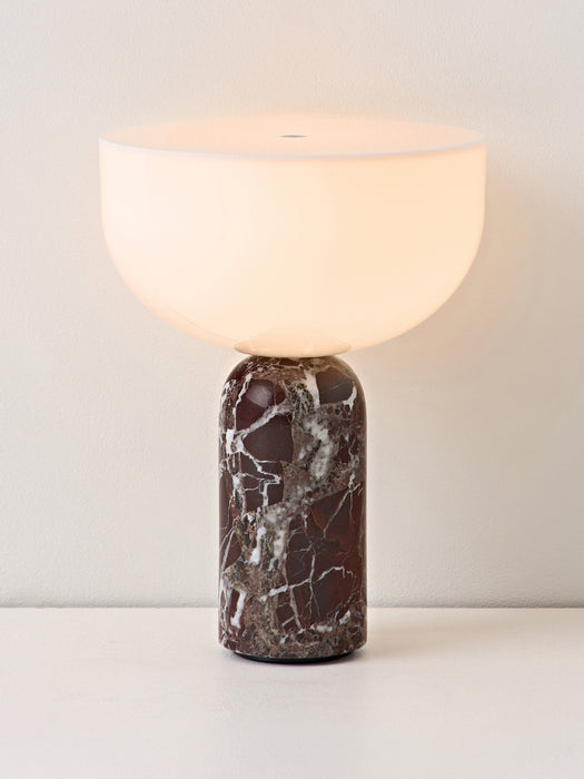 Small Portable Marble LED Table Lamp Kizu Dimmable