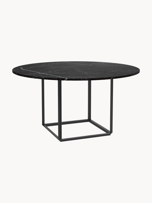 Florence Dining Table with Marble Table Top, Ã 145 cm