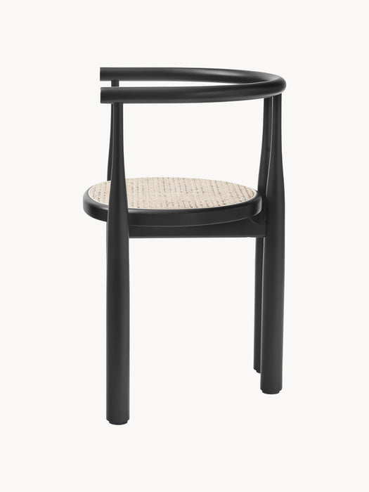 Beech Wood Dining Chair Bukowski with Armrests